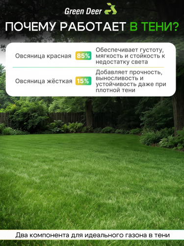 Газон  "Теневая" 10 кг фото 4