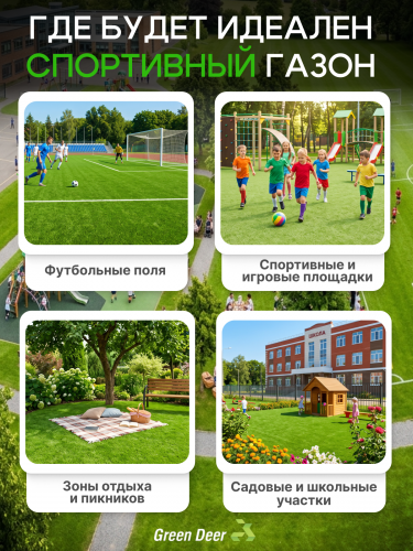 Газон  "Спорт" 10 кг фото 3