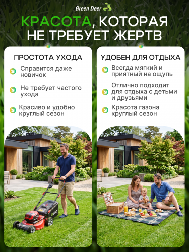 Газон  "Усадьба" 7 кг фото 4